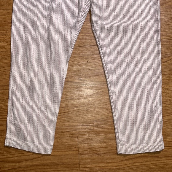 Free People Womens Light at Sunrise Cotton Knit Cropped Pants - Picture 4 of 9